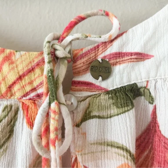 Rip Curl North Shore Floral Mini Dress - Picture 6 of 6